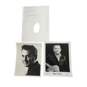 Benny‎ Barnes Country VTG 50s-70s Country Music 8x10 Press Photos Rockabilly